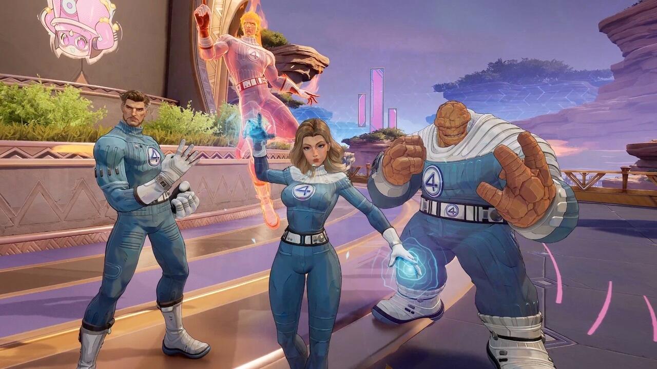 همه اسکین‌ها و لوازم آرایشی چهار شگفت‌انگیز در Marvel Rivals